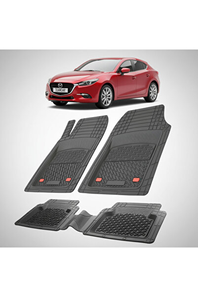TEAMCAR Mazda 3 BN Facelift 5-Door Hatchback Compatible Floor Mats 2016-2019 ...