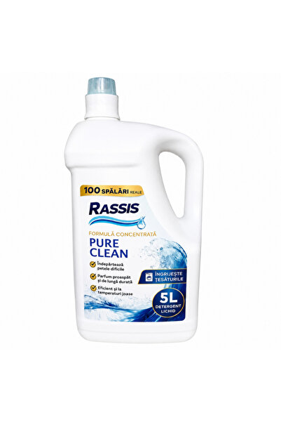 RASSIS Universal liquid detergent, concentrated formula, 5L, 100 washes
