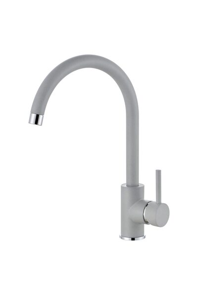 Alveus Composite kitchen faucet Roxa G 81, concrete, high spout, swivel