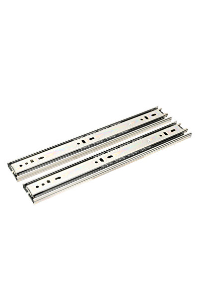 Lawazim 12inch Soft Close 2-Piece Drawer Slides Full Extension Ball Bearing R...