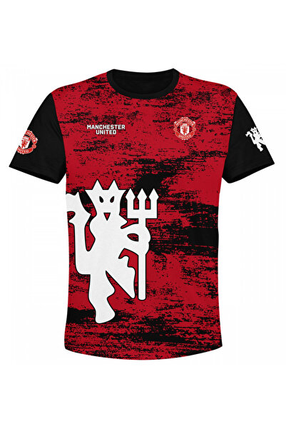 OEM Manchester United men's t-shirt, short sleeve, multicolor S002