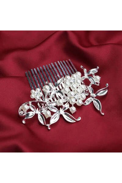 Glamadea Dora Comb, event, pearls, crystals