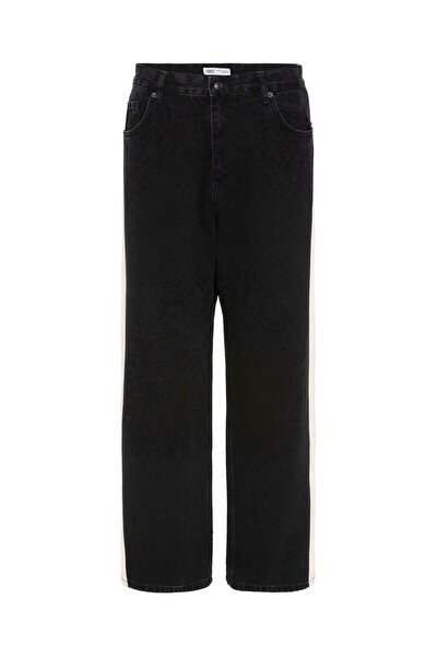 S13 Store Side Striped Baggy Fit Jeans