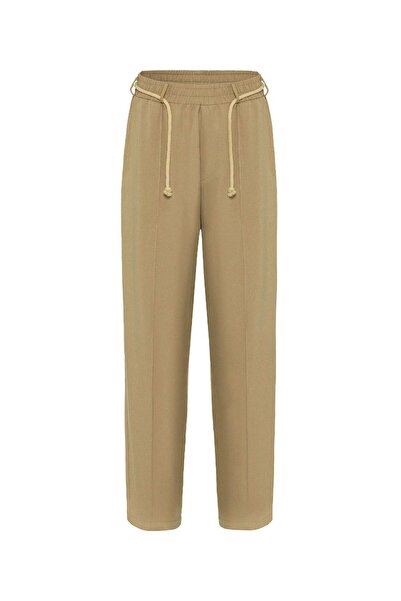 S13 Store Baggy lyocell pants with belt detail