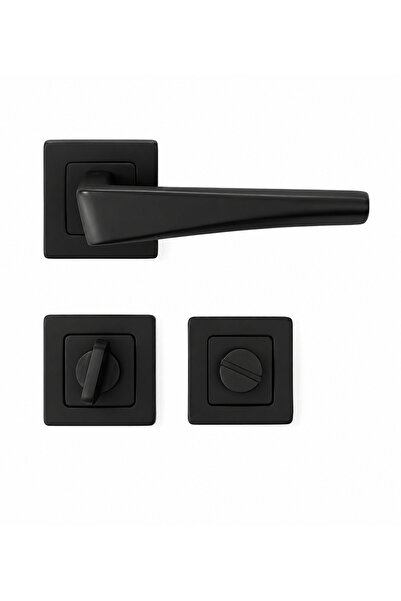 Condi Collection THOR SİYAH WC ALÜMİNYUM KAPI KOLU