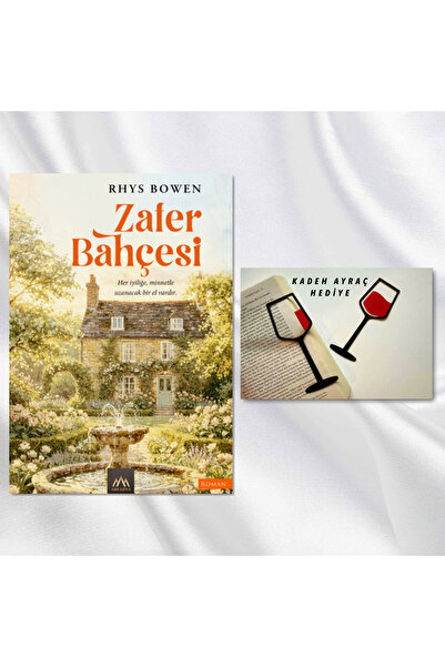 Arkadya Yayınları ZAFER BAHÇESİ / KADEH FİGÜRLÜ KİTAP AYRACI HEDİYE