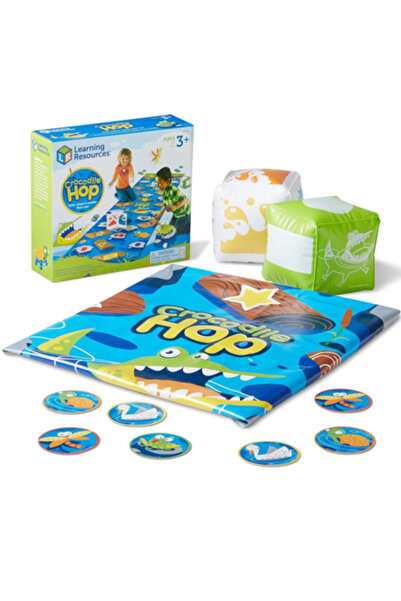 Learning Resources Crocodile Hop Floor Game,