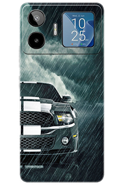 General Mobile GM 26 PRO 5G (G903) Uyumlu Kılıf Desen Baskılı Silikon Araba M...