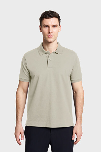 Lescon Tricou cu mânecă scurtă și guler polo pentru bărbați 26S-1234-26Y