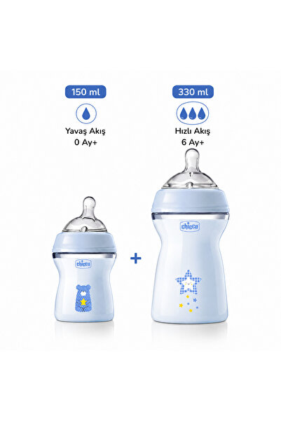 Chicco Mavi Biberon Seti 150 ml + 330 ml PP