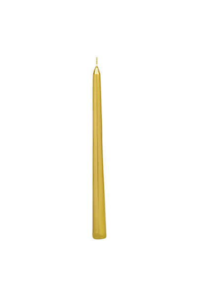Zumzeria Lumânare aurie pentru candelabru Ø2x25cm