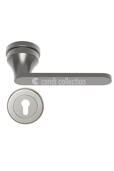 Condi Collection 5401 مقبض باب من الفولاذ المقاوم للصدأ من ساتين ييل