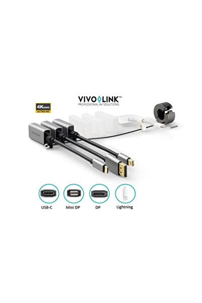 VivoLink PROADRING13S adaptor cablu video HDMI Aluminiu