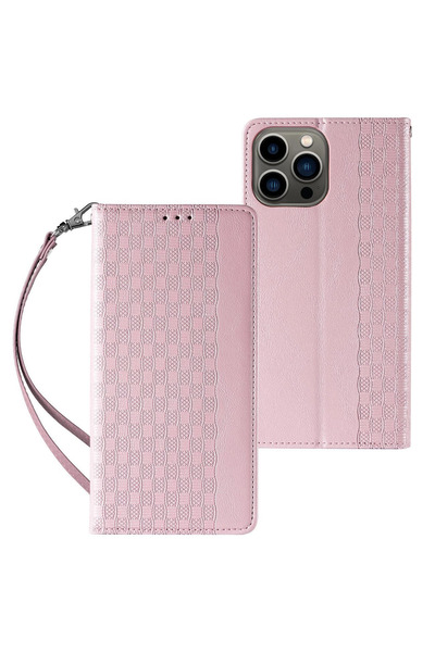 Hurtel Husă cu curea magnetică pentru iPhone 13 Pro Max, tip portofel + mini ...