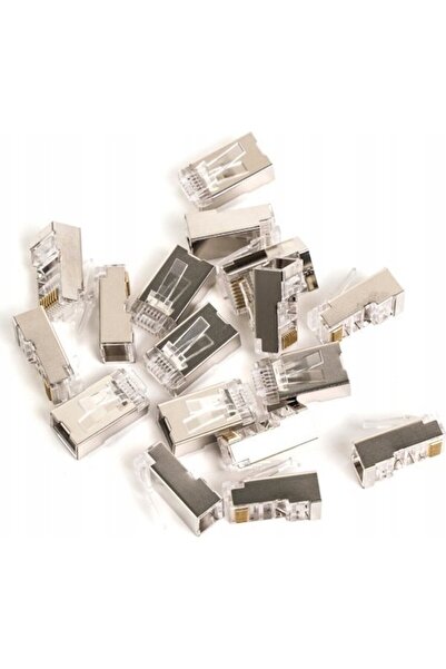 Digitus Mufă RJ45 (8P8C) cat.5e, tip pass-through, ecranată, AWG 26-24, pache...