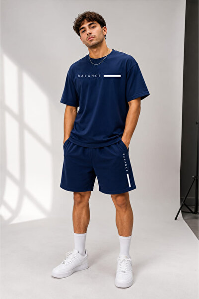 ZAVIXO Men's Shorts and T-Shirt Set Sporty Stylish Look