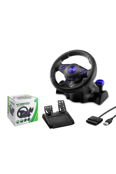 HADRON Vw9803 Oyun Direksiyon Seti 3İn1 Ps3- Ps2 - Pc