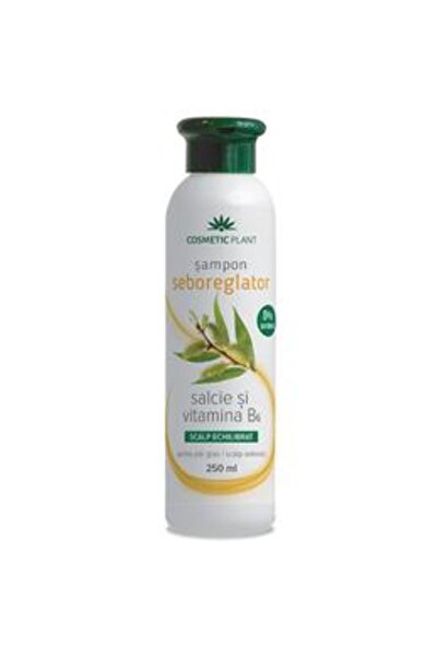 Cosmetic Plant Sampon Seboreglator cu Salcie si Vitamina B6 Cosmetic Plant, 2...
