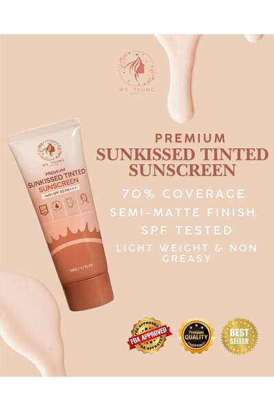 Ms Tsung Essentials Ms Tsung Premium Sunkissed Tinted Sunscreen SPF 50 PA