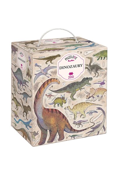 Czuczu Puzzlove Dinozauri 200 piese puzzle-uri de familie