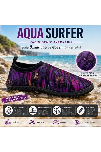 ÇİĞDEM KUNDURA Aqua Surfer | Unisex Deniz Ayakkabısı