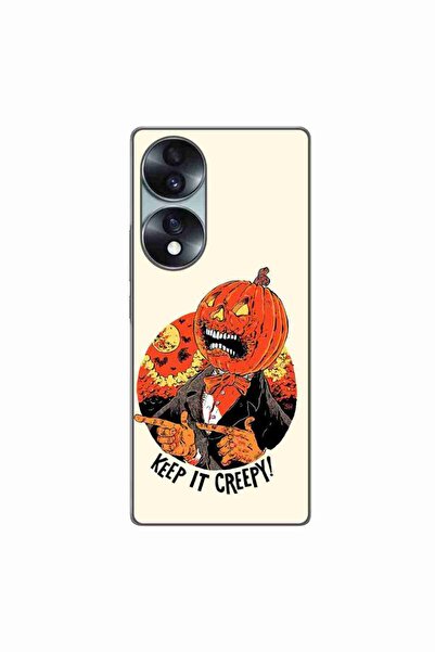 OEM Husa compatibila cu Honor 70 Silicon Gel Tpu Model Halloween Keep it Creepy