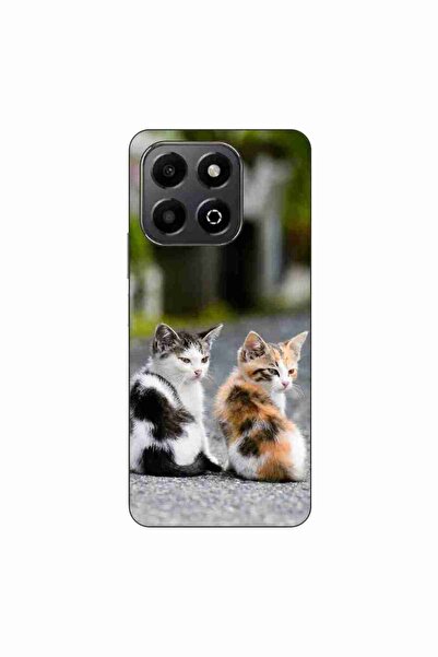 OEM Husa compatibila cu Honor X6b Silicon Gel Tpu Model Kitties