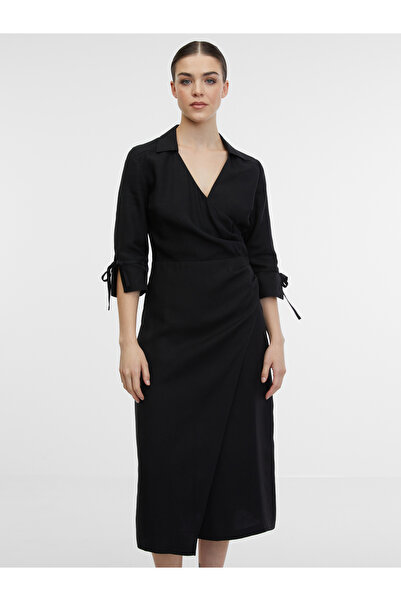 ORSAY Rochie neagră petrecută de damă