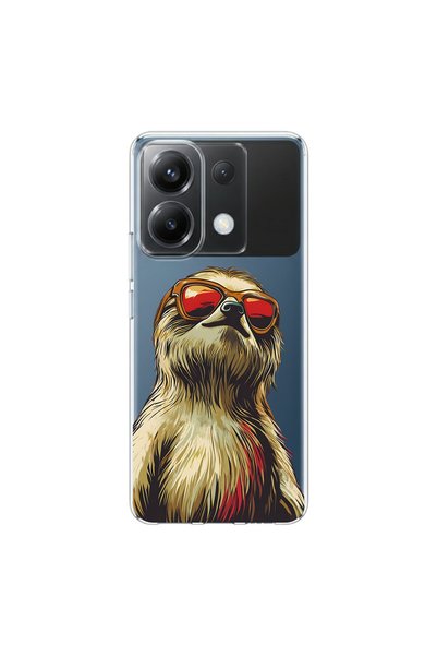 PPKin حافظة شفافة متوافقة مع Poco X6 بتصميم Cool Animal 10