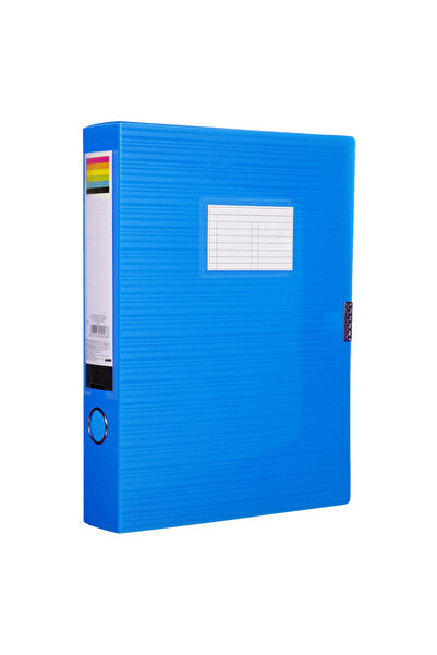 Zumzeria Dosar albastru cu închidere cu velcro 24x32x6cm