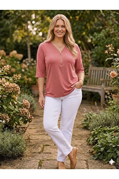 EMZAGİYİM Zippered Blouse