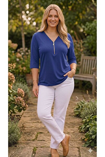 EMZAGİYİM Zippered Blouse