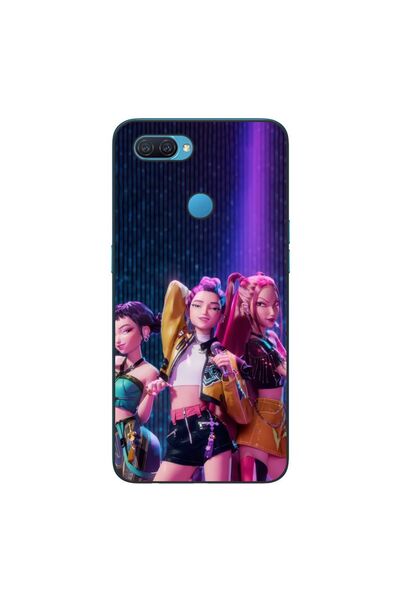 OEM Husa compatibila cu Oppo A12 Silicon Gel Tpu Model KPop Demon Hunters Rum...