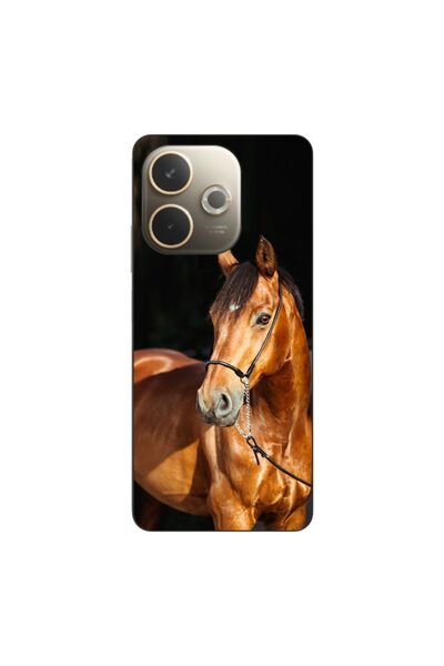 OEM Husa compatibila cu Oppo A5 Pro Silicon Gel Tpu Model Cal pe Fundal Negru