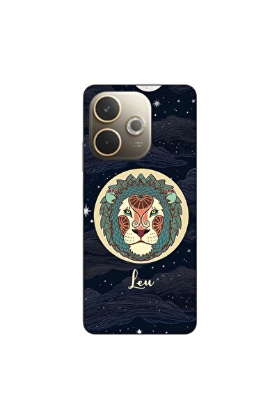 OEM Θήκη συμβατή με Oppo A5 Pro από σιλικόνη gel TPU με σχέδιο Ωροσκοπίου Λέων