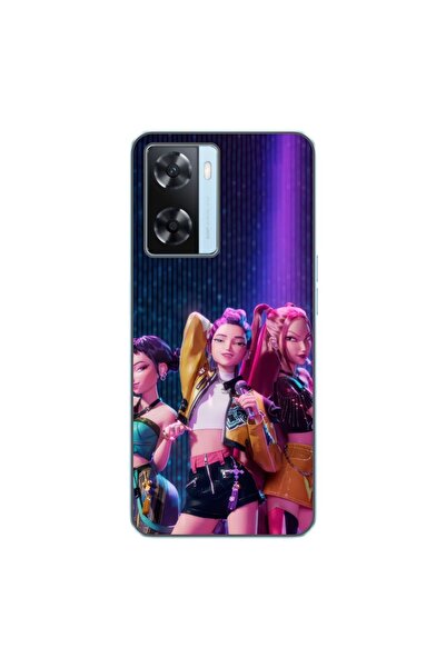 OEM Husa compatibila cu Oppo A57s Silicon Gel Tpu Model KPop Demon Hunters Ru...