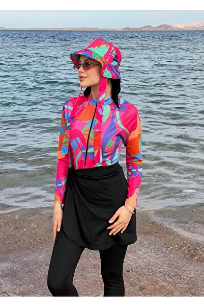 Adalenna Moda Tesettür 3lü Mayo Takım