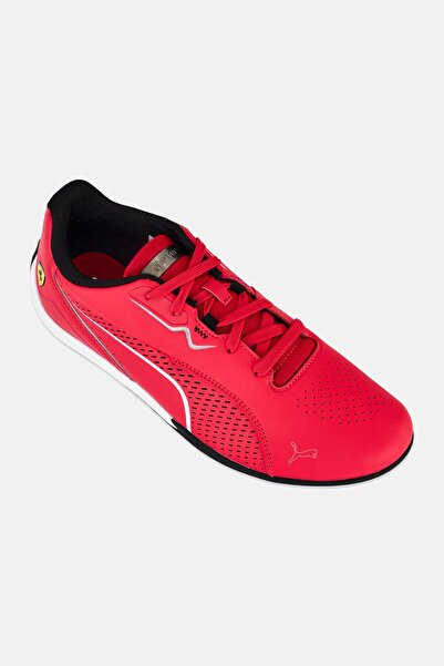 Puma حذاء فيراري دريفت كات 11 للرجال برباط للاستخدام الخارجي، أحمر