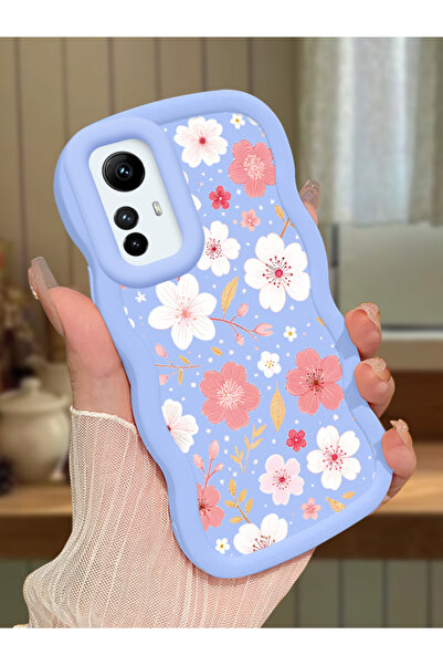 ucuc Redmi Note 12S Uyumlu Mavi Silikon Kılıf Kamera Korumalı Darbe Emici Tas...