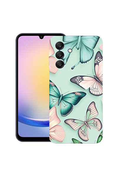 bestcase Husă TPU Ultra Subțire pentru Samsung Galaxy A37 5G, Model Fluture, ...