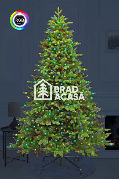 BradAcasa Brad artificial de Crăciun, Selecție Briliantă, 2.3 m