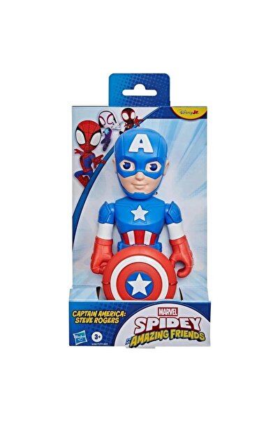 Marvel Figurina Spidey Captain America supradimensionata, 26cm