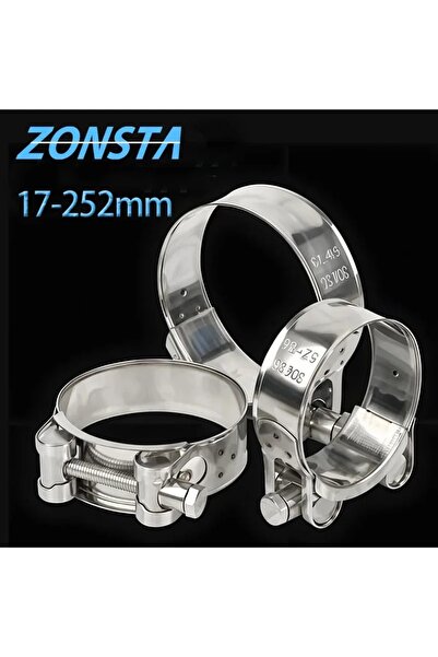 Choice3 32-35 1pcs 304 Stainless Steel Powerful Hose Clamp Exhaust Air Water ...