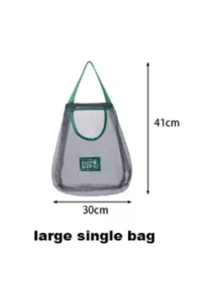 Choice1 XL large single bag Reusable Mesh Storage Bags for Kitchen, Hanging F...