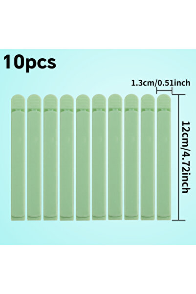 Choice 10pc Airtight Food Storage Bag Clips, 20pcs Plastic Sealing Clamps for...