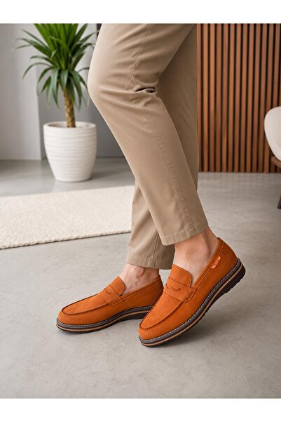 PATRICK CASSA Men's Genuine Leather Loafer Casual Shoes
