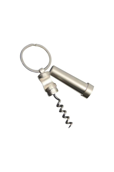 Choice Silver Multifunctional Zinc Alloy 3-in-1 Bottle Opener Keychain Outdoo...