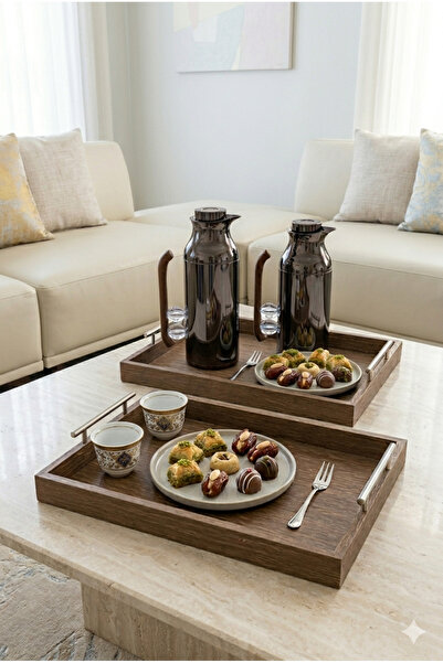 Generic Luxury Integrated Hospitality Set Featuring a Coffee and Tea Tray Set...
