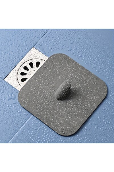 Choice grey Silicone Bathroom Floor Drain Deodorant Pad Anti-Odor Toilet Pad ...