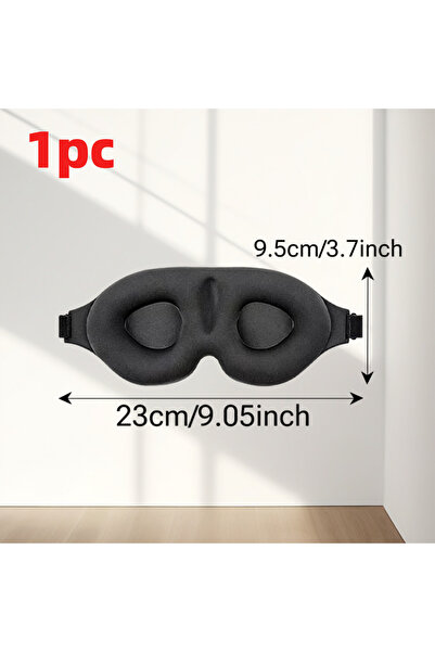 Choice1 black eye mask-1pc Side Sleeping Eye Mask, Men's and Women's Blackout...